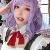 阿包也是兔娘《自拍女仆》写真图集 10P｜在线预览与图包下载