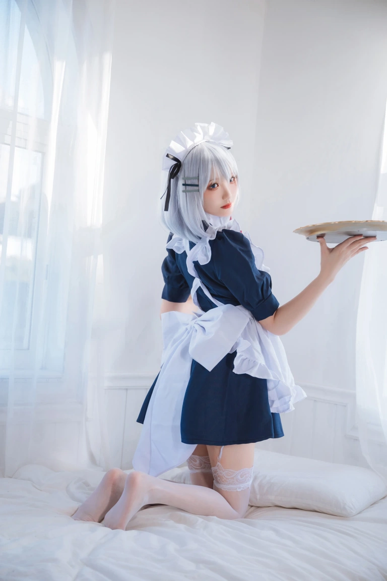 瓜希酱《折纸女仆》写真图集 22P｜在线预览与图包下载