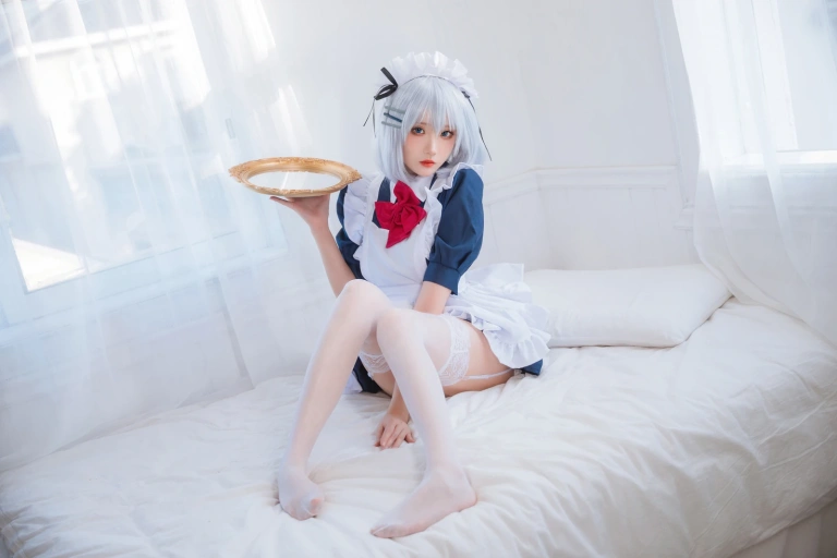 瓜希酱《折纸女仆》写真图集 22P｜在线预览与图包下载