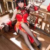 花铃《时崎狂三旗袍》写真图集 66P｜在线预览与图包下载