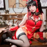 花铃《时崎狂三旗袍》写真图集 66P｜在线预览与图包下载