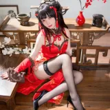 花铃《时崎狂三旗袍》写真图集 66P｜在线预览与图包下载