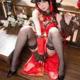 花铃《时崎狂三旗袍》写真图集 66P｜在线预览与图包下载
