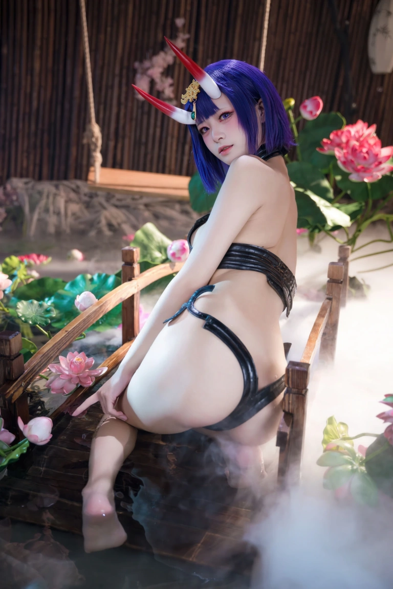 九柒喵《FGO 酒吞满破》写真图集 51P｜在线预览与图包下载