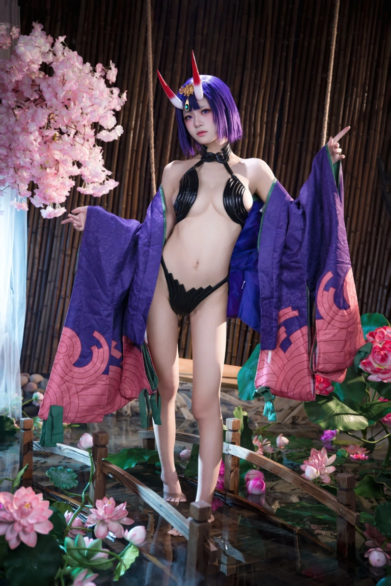 九柒喵《FGO 酒吞满破》写真图集 51P｜在线预览与图包下载