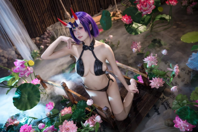 九柒喵《FGO 酒吞满破》写真图集 51P｜在线预览与图包下载
