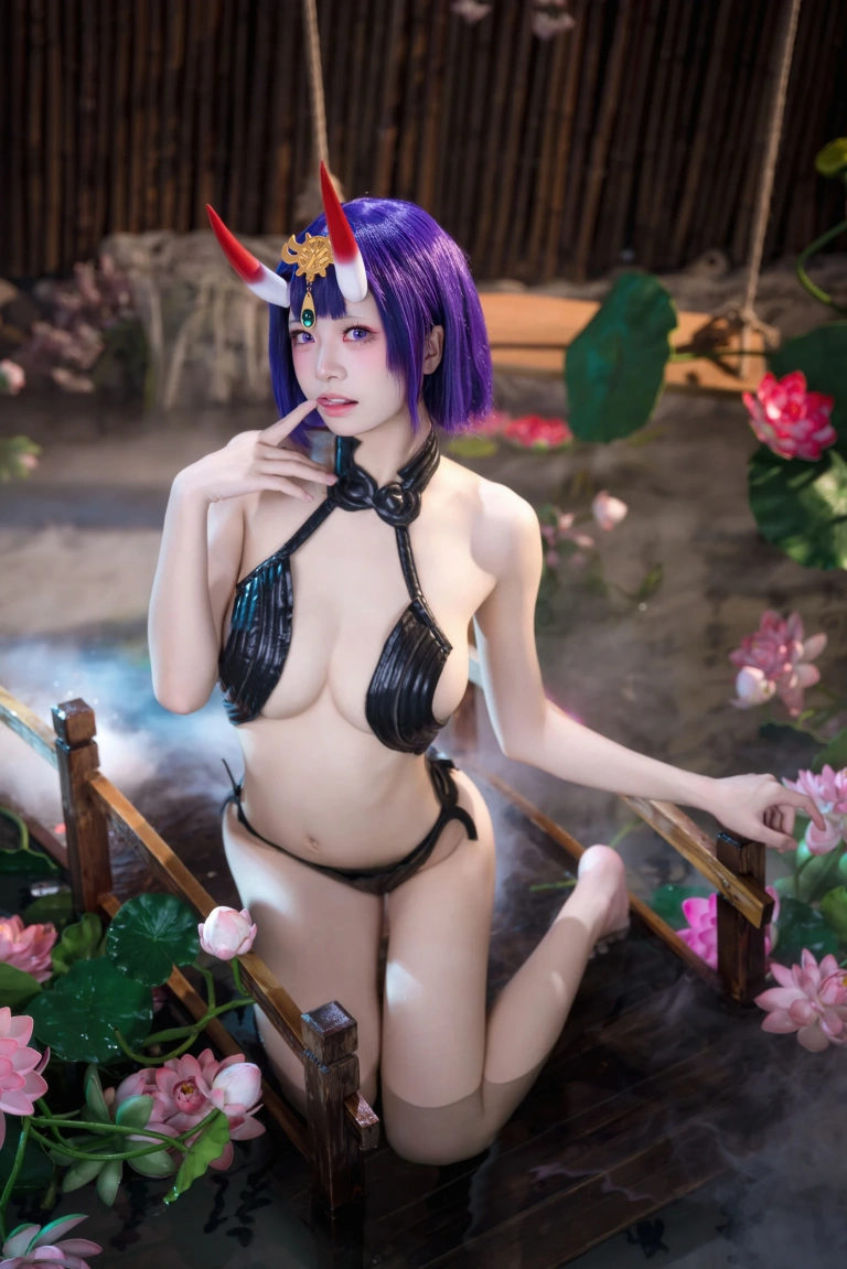 九柒喵《FGO 酒吞满破》写真图集 51P｜在线预览与图包下载