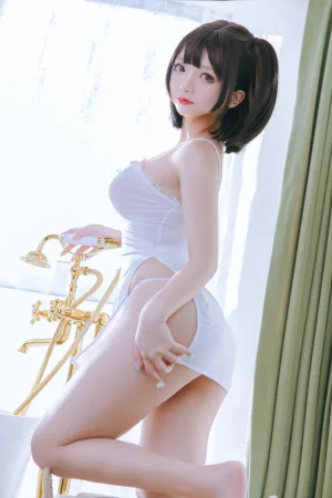 日奈娇(椎名莜)《湿身小白裙》写真图集 91P｜在线预览与图包下载