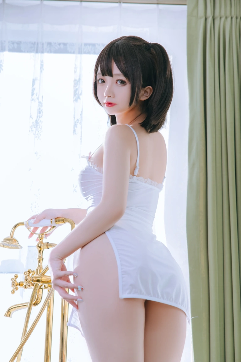 日奈娇(椎名莜)《湿身小白裙》写真图集 91P｜在线预览与图包下载