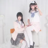 桜桃喵《JK百合3（桜桃喵&鳗鱼霏子）》写真图集 41P｜在线预览与图包下载