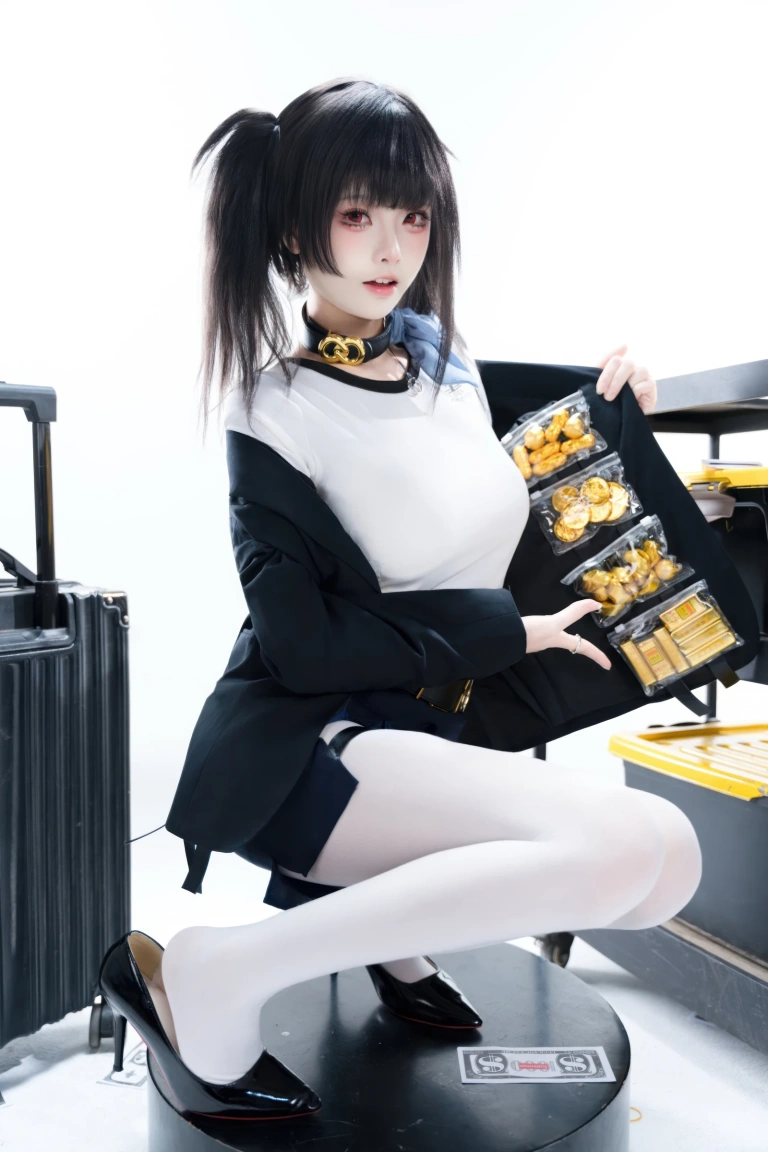 九柒喵《Nikee胜利女神 索拉》写真图集 24P｜在线预览与图包下载