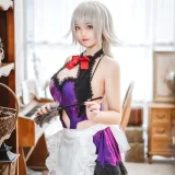 蜜汁猫裘《贞德女仆》写真图集 40P｜在线预览与图包下载