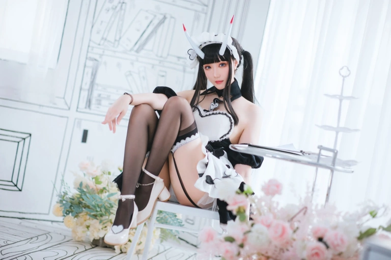 瓜希酱《能代女仆》写真图集 22P｜在线预览与图包下载