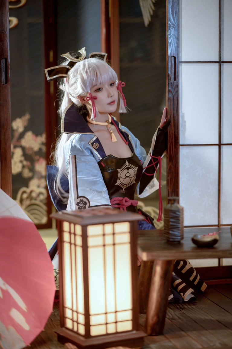 阿包也是兔娘《神里凌华》写真图集 25P｜在线预览与图包下载