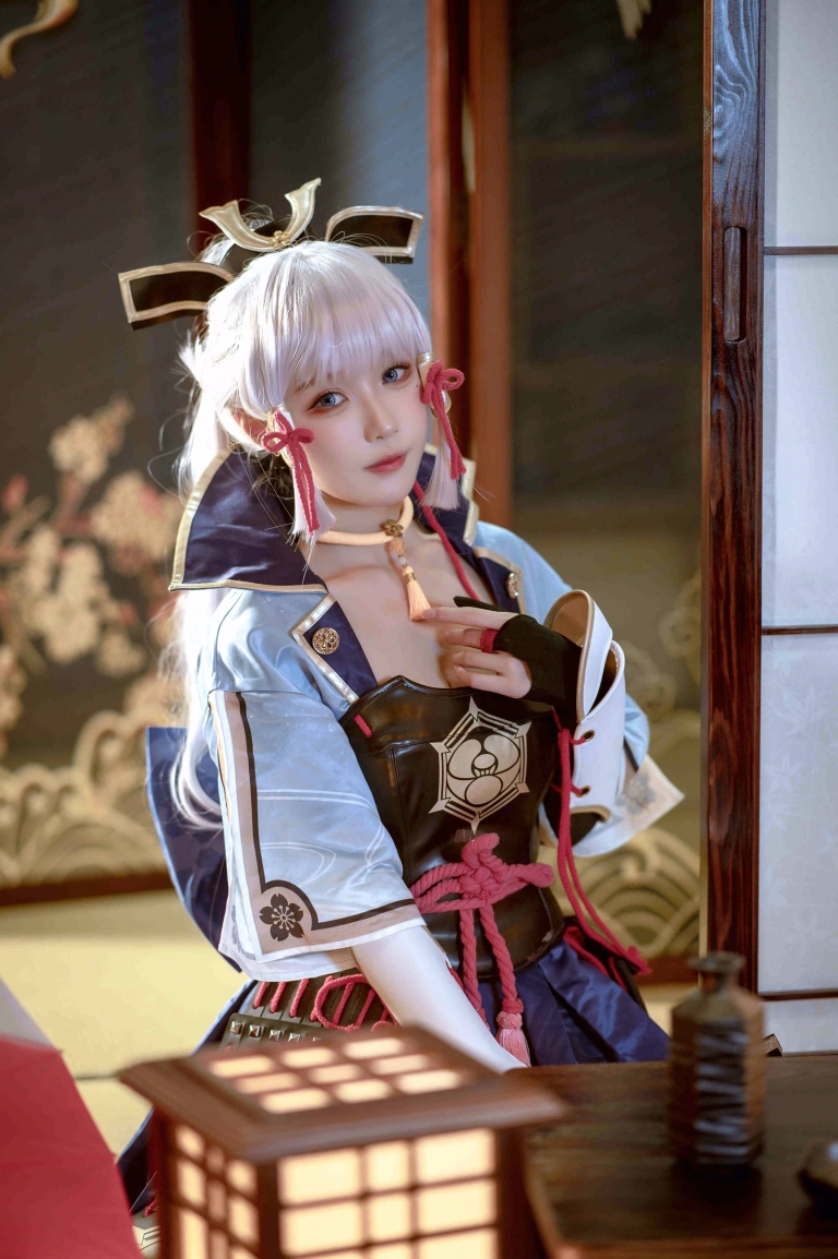 阿包也是兔娘《神里凌华》写真图集 25P｜在线预览与图包下载
