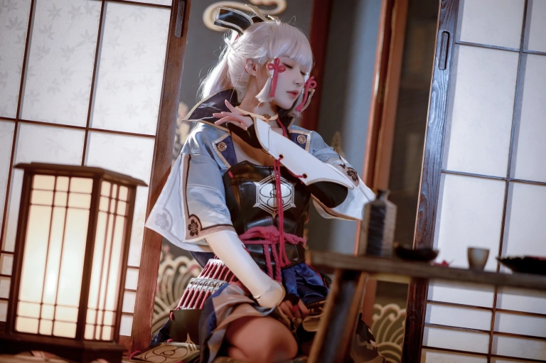 阿包也是兔娘《神里凌华》写真图集 25P｜在线预览与图包下载