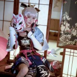 阿包也是兔娘《神里凌华》写真图集 25P｜在线预览与图包下载