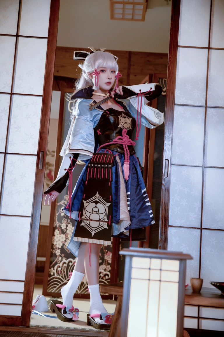 阿包也是兔娘《神里凌华》写真图集 25P｜在线预览与图包下载