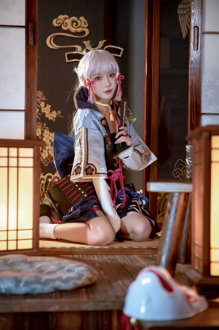 阿包也是兔娘《神里凌华》写真图集 25P｜在线预览与图包下载