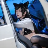 屿鱼《碧蓝航线 爱宕赛车服》写真图集 114P｜在线预览与图包下载