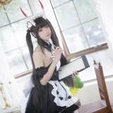 阿包也是兔娘《2022.01月舰长图包 能代女仆》写真图集 23P｜在线预览与图包下载