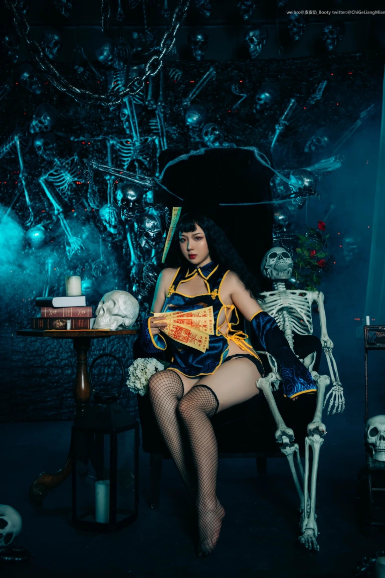 皮皮奶《僵尸少女》写真图集 43P｜在线预览与图包下载