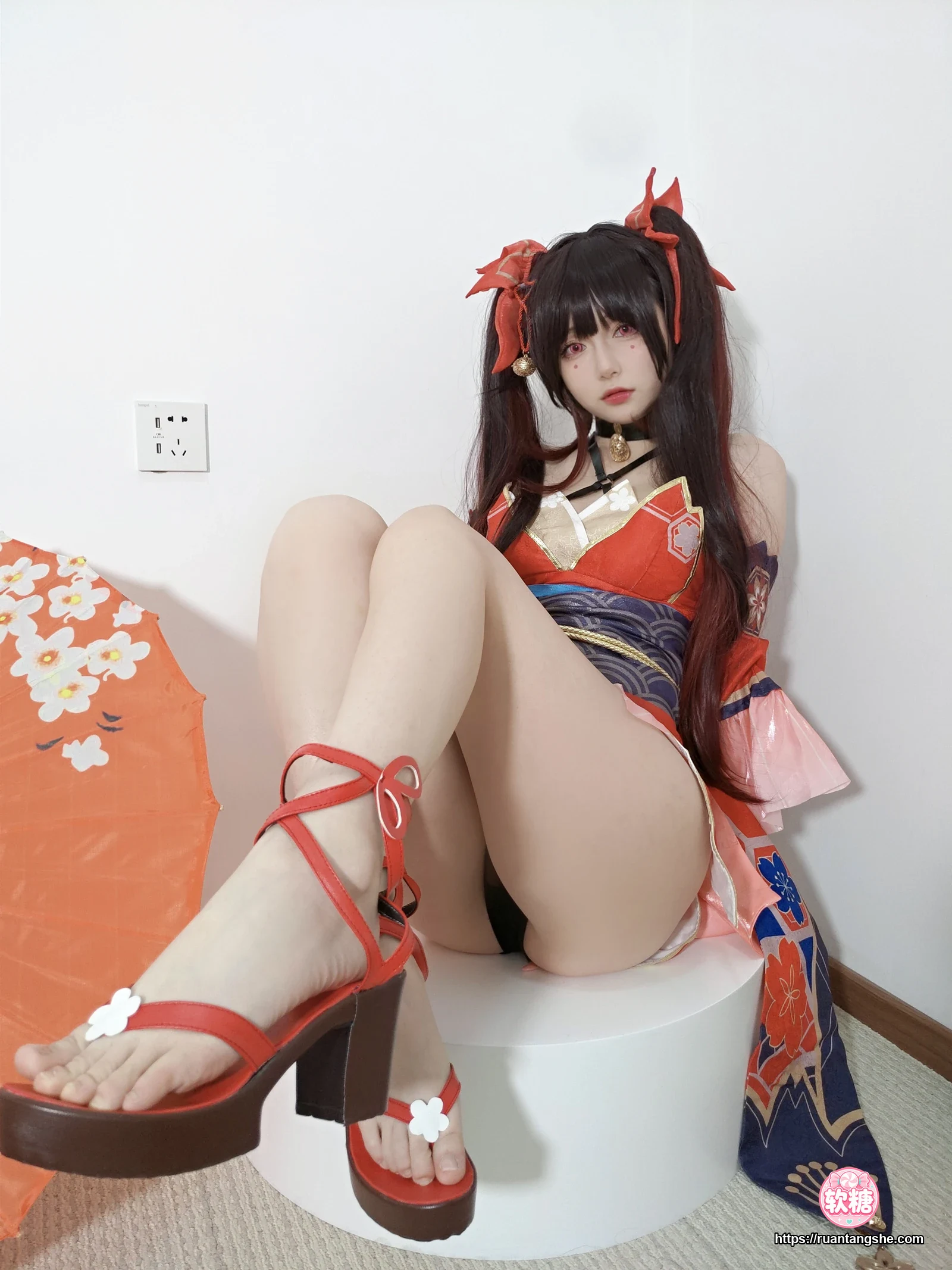 迷之呆梨 迷之呆梨 NO.047 - 自撮り写真 花火