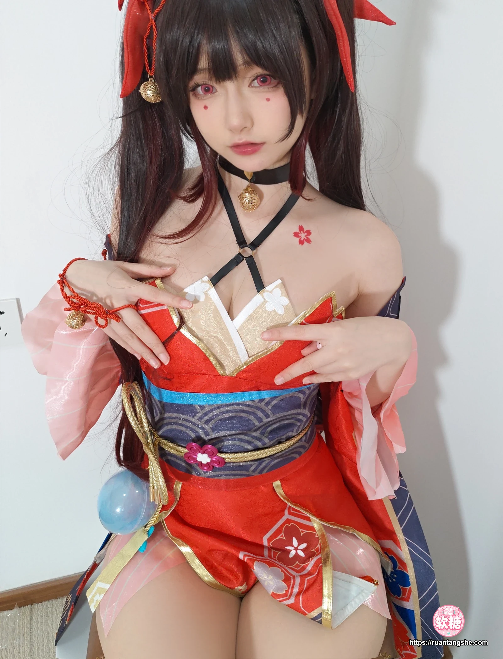 迷之呆梨 迷之呆梨 NO.047 - 自撮り写真 花火