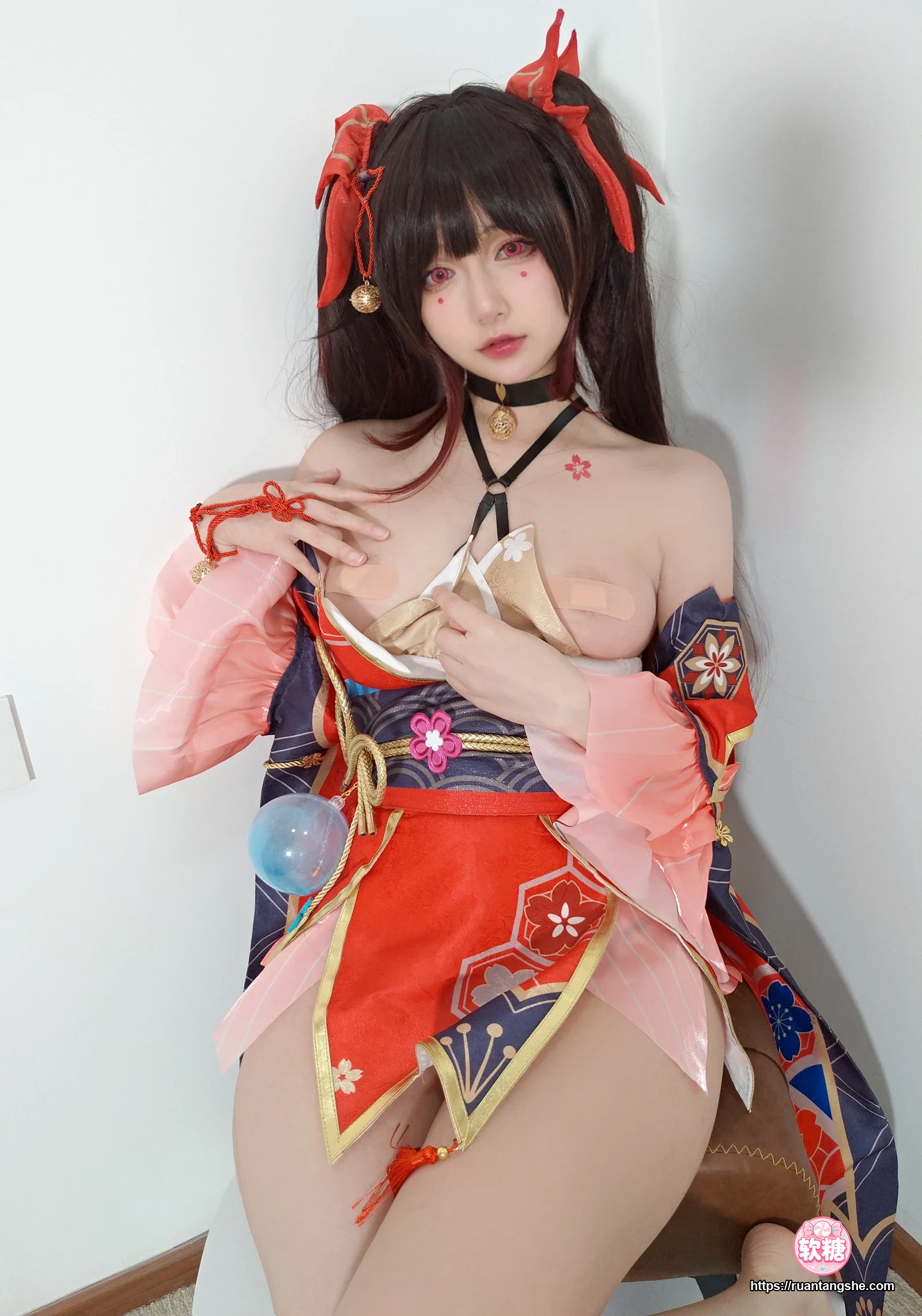 迷之呆梨 迷之呆梨 NO.047 - 自撮り写真 花火