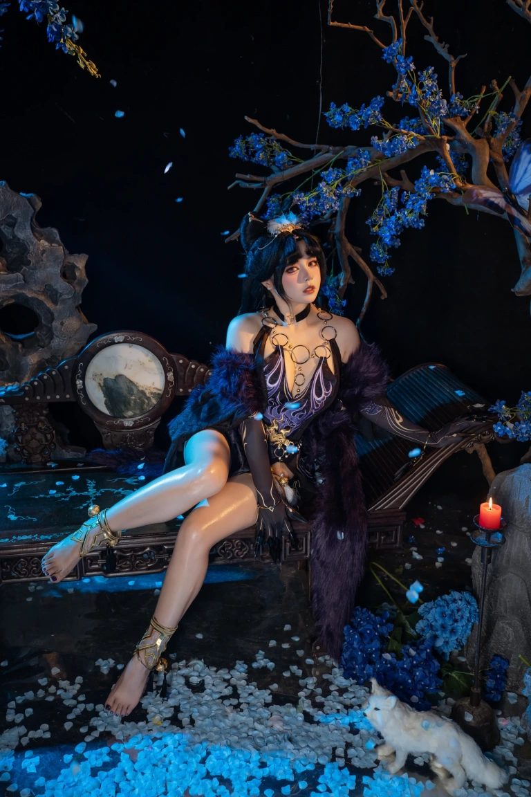 七月喵子《永劫无间 玉玲珑》写真图集 80P｜在线预览与图包下载