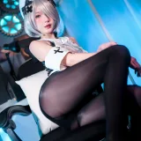 阿包也是兔娘《2022.03月舰长图包 阿包护士》写真图集 48P｜在线预览与图包下载