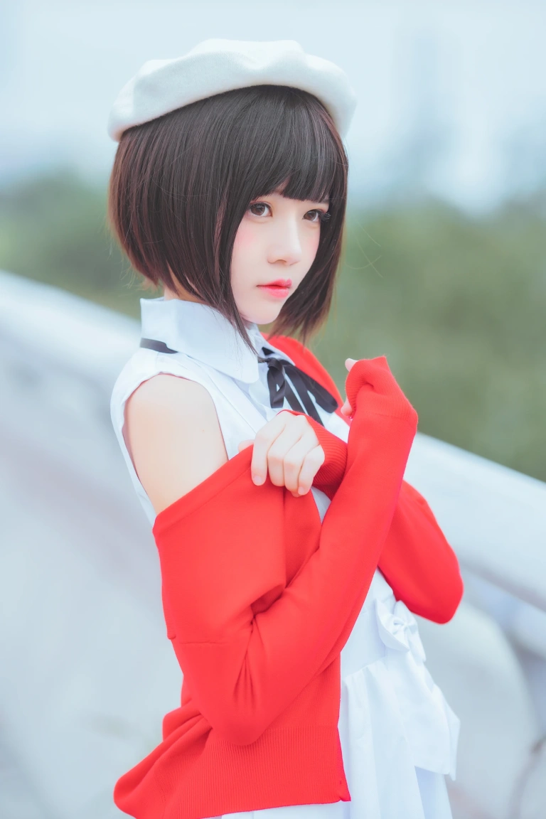 桜桃喵《加藤惠 常服》写真图集 33P｜在线预览与图包下载