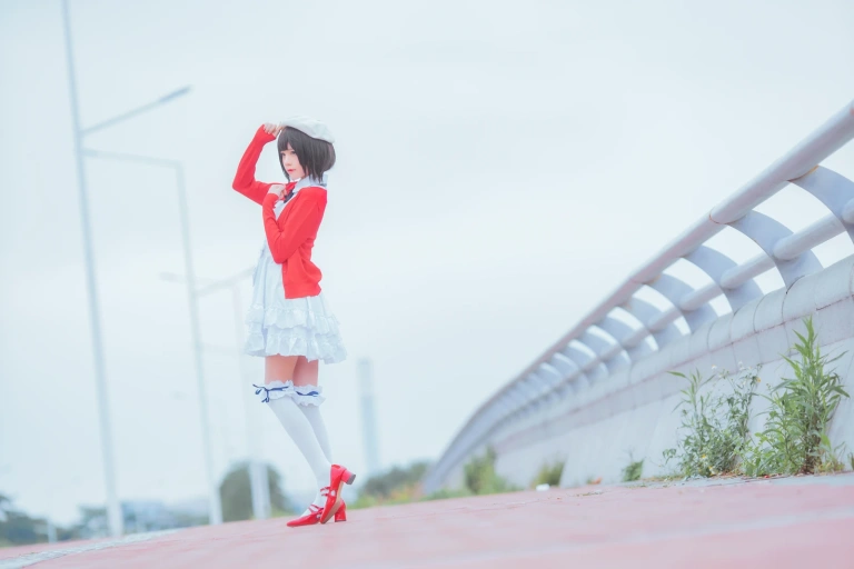 桜桃喵《加藤惠 常服》写真图集 33P｜在线预览与图包下载