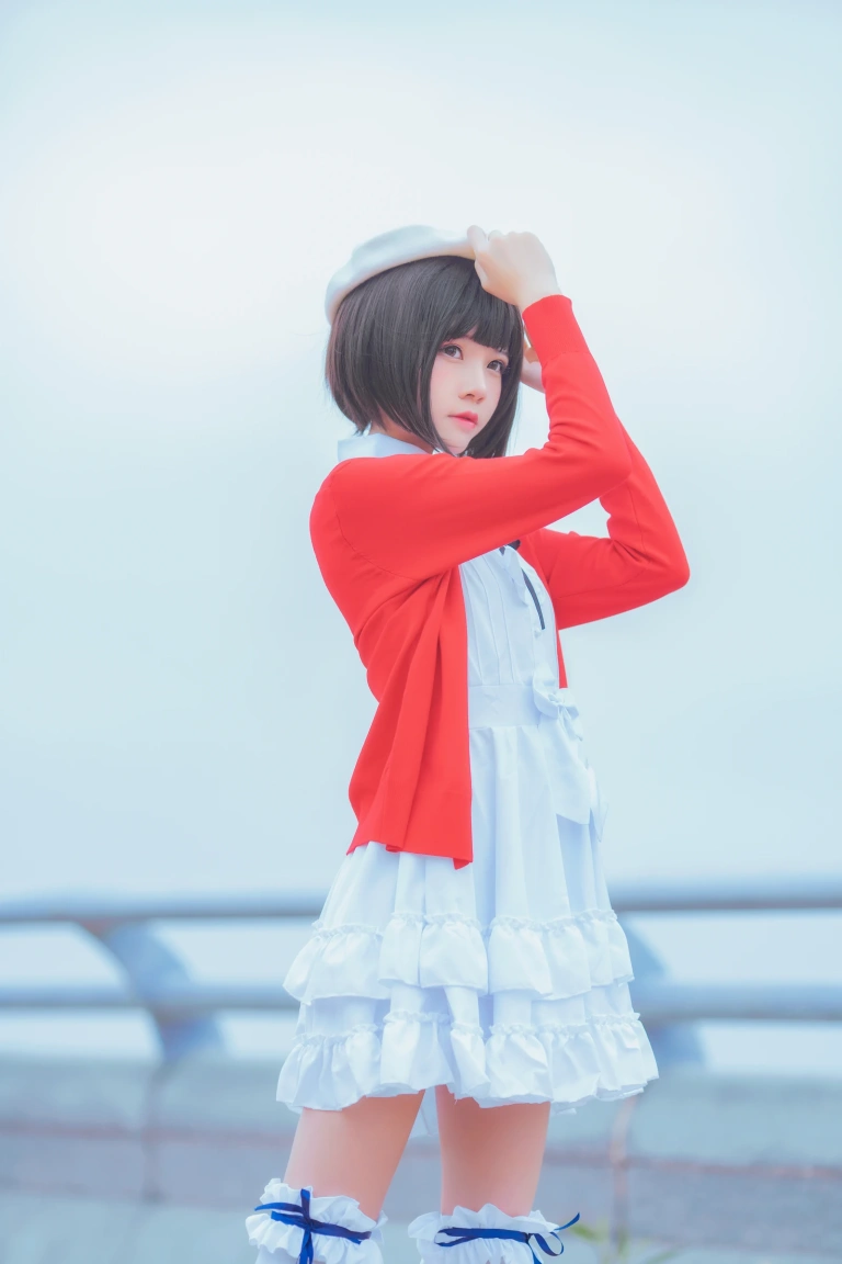 桜桃喵《加藤惠 常服》写真图集 33P｜在线预览与图包下载