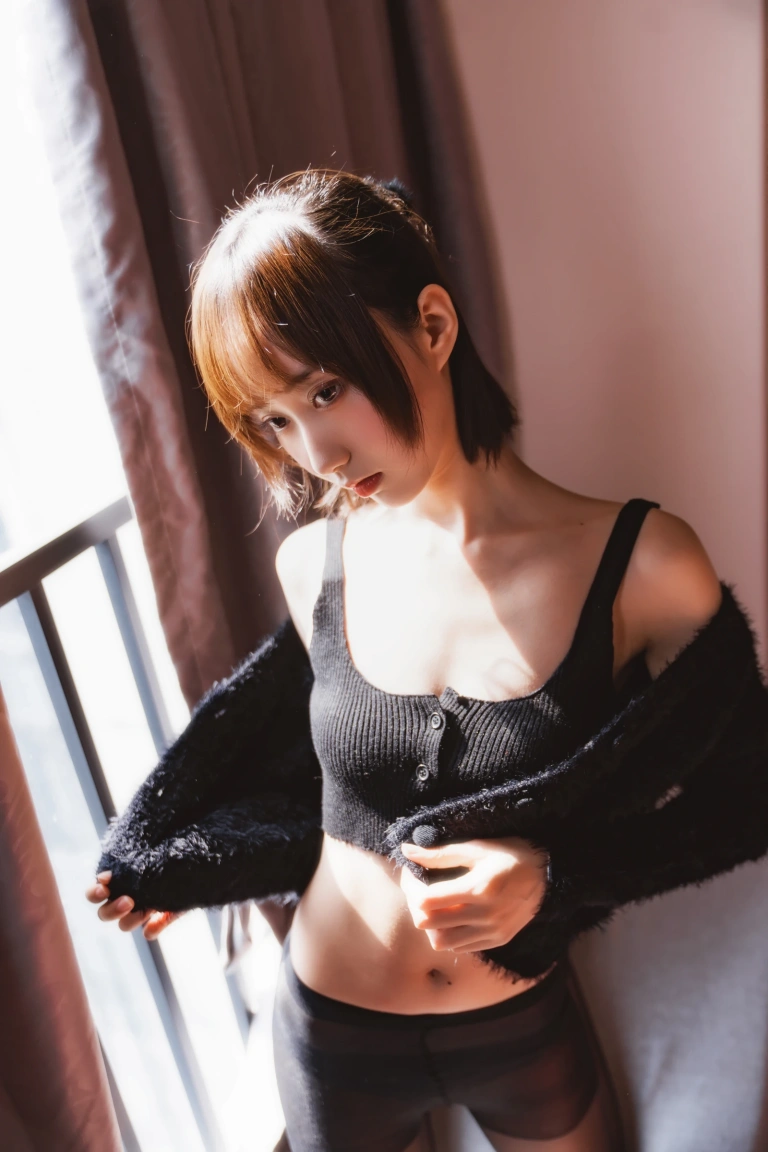 木棉棉《黑丝私房》写真图集 83P｜在线预览与图包下载
