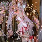 七月喵子《胡桃和殷紫萍cos》写真图集 109P｜在线预览与图包下载