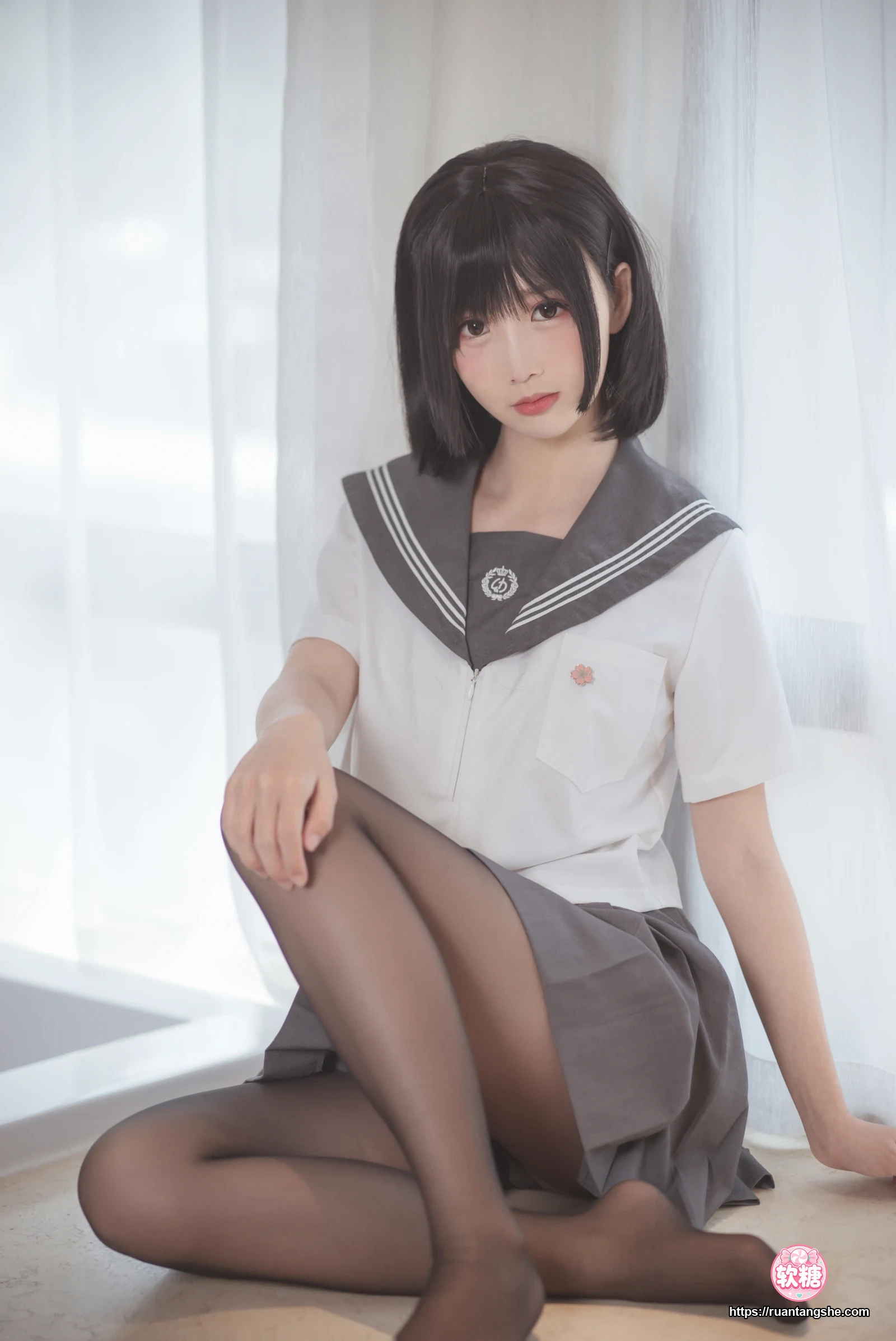 面饼仙儿 面饼仙儿 NO.050 - 脑内少女 黑丝JK