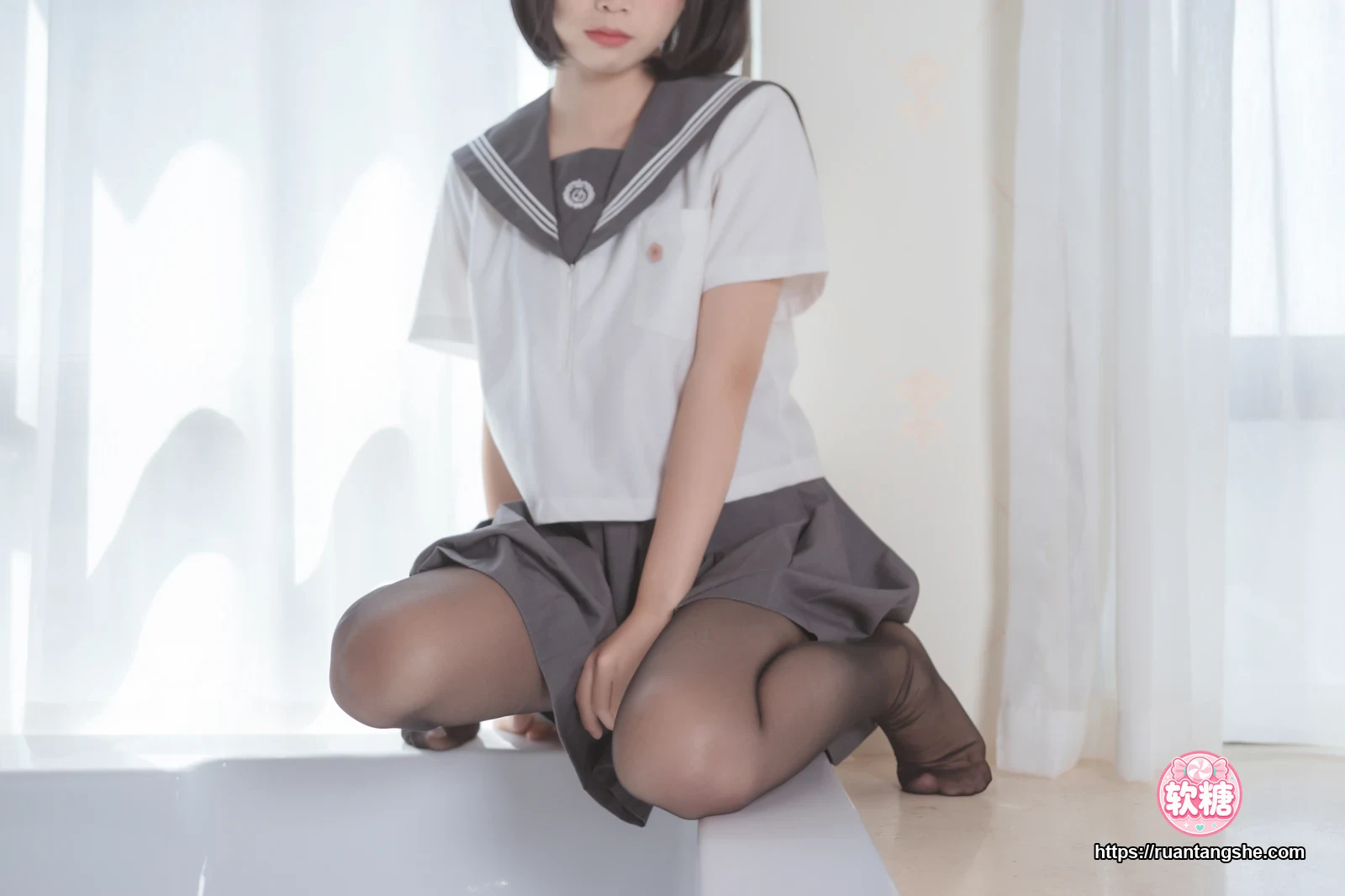 面饼仙儿 面饼仙儿 NO.050 - 脑内少女 黑丝JK