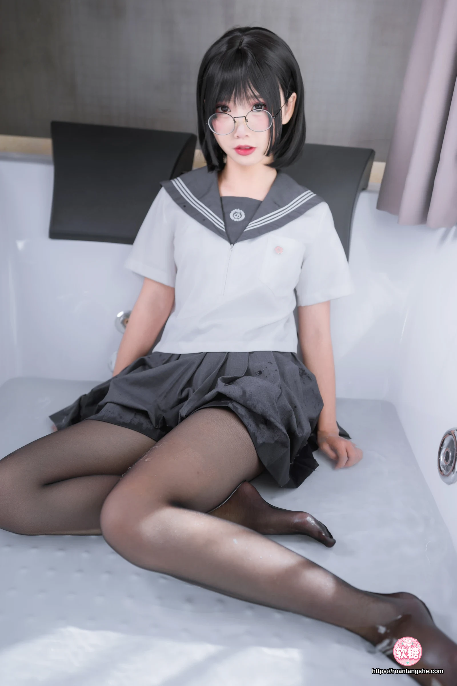 面饼仙儿 面饼仙儿 NO.050 - 脑内少女 黑丝JK