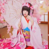 桜桃喵《加藤惠 和服》写真图集 23P｜在线预览与图包下载