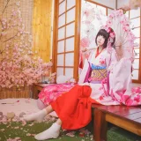 桜桃喵《加藤惠 和服》写真图集 23P｜在线预览与图包下载