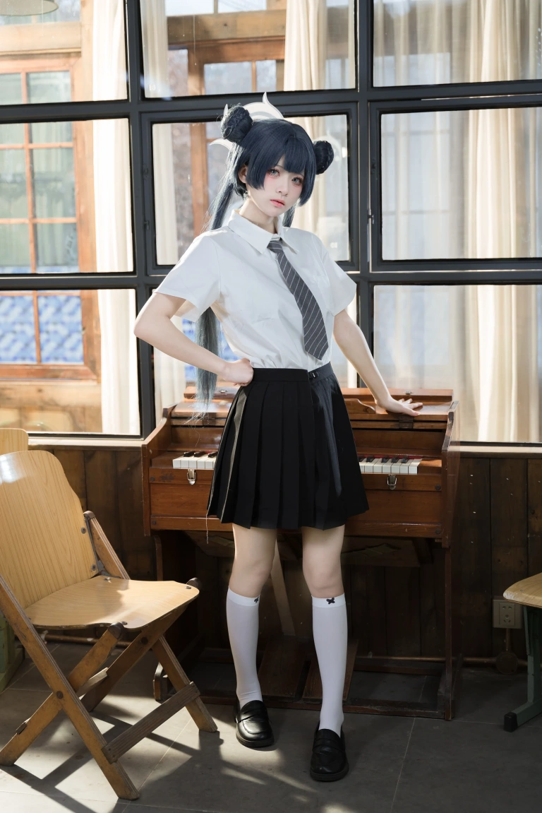 九柒喵《妃咲JK》写真图集 61P｜在线预览与图包下载