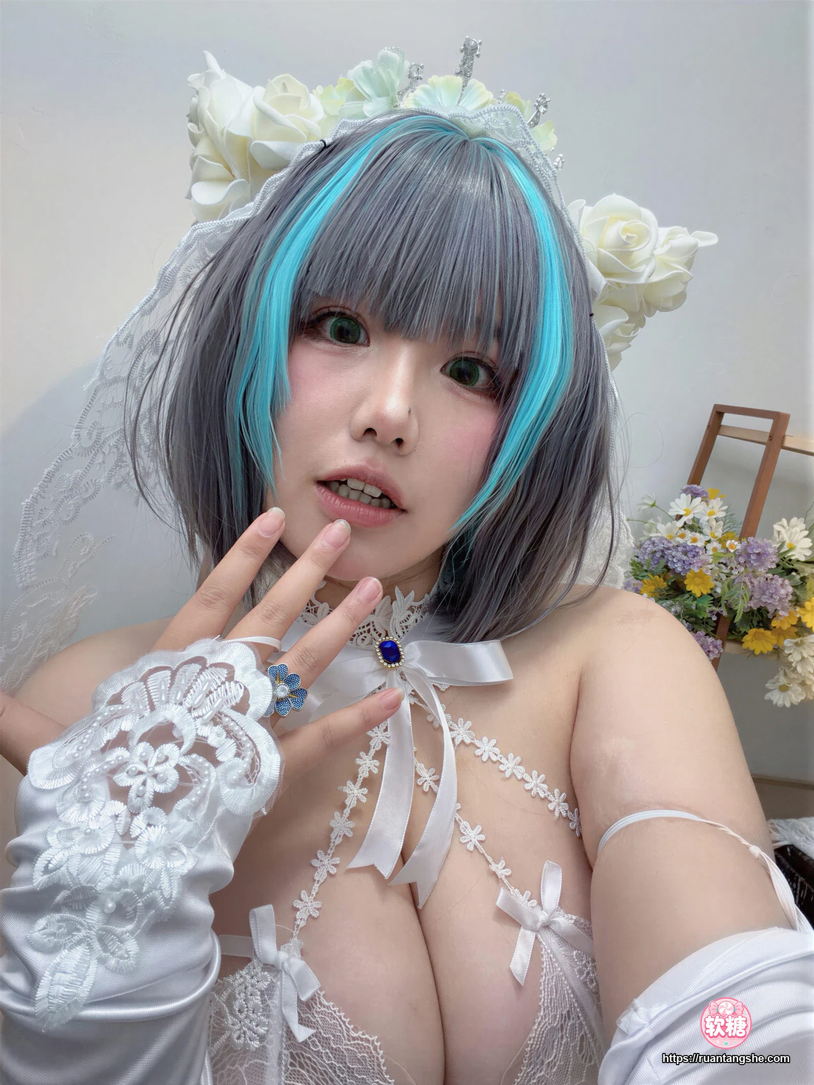 阿半今天很开心 阿半今天很开心 NO.052 - 碧蓝航线 柴郡誓约花嫁