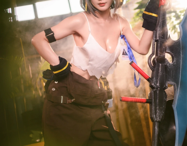 阿包也是兔娘《2022.06月舰长图包 明日方舟 森蚺》写真图集 33P｜在线预览与图包下载