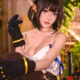 阿包也是兔娘《2022.06月舰长图包 明日方舟 森蚺》写真图集 33P｜在线预览与图包下载