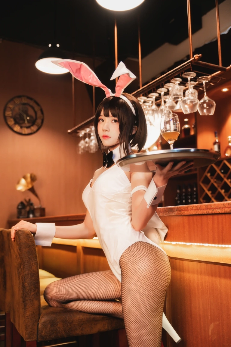 桜桃喵《加藤惠 兔女郎》写真图集 29P｜在线预览与图包下载