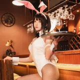 桜桃喵《加藤惠 兔女郎》写真图集 29P｜在线预览与图包下载