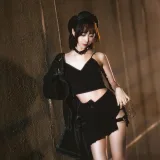 木棉棉《室外短裙》写真图集 58P｜在线预览与图包下载