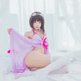 桜桃喵《加藤惠 小睡裙》写真图集 33P｜在线预览与图包下载