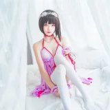 桜桃喵《加藤惠 小睡裙》写真图集 33P｜在线预览与图包下载